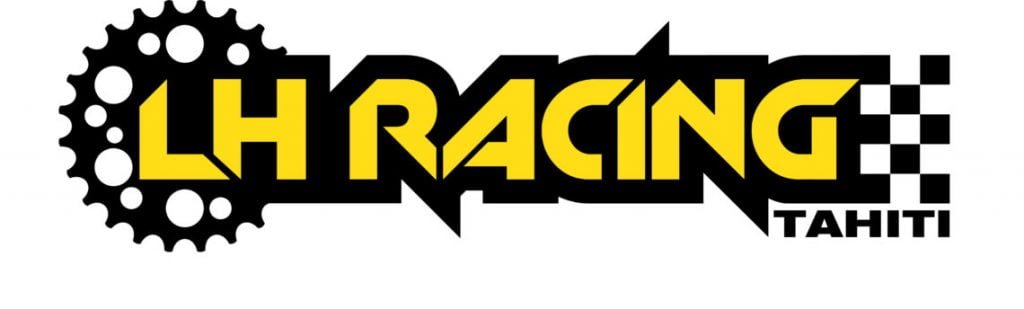 Logo LH Racing, motocross à Tahiti