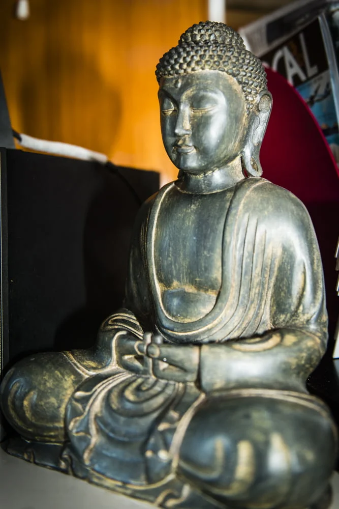 Décoration du Zen Café à Tahiti, Polynésie française