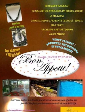 Jeanne Lifont et le groupe Bon Appétit - Femmes de Polynésie