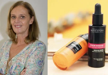 Florence, représentante de la marque NOVEXPERT à Tahiti.