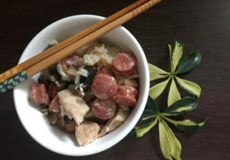 Cassolette de poulet à la chinoise