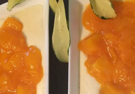 Panna cotta à la mangue