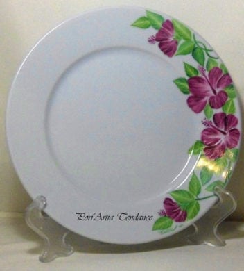 Création sur porcelaine de Rereata