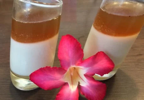 Verrine coco gingembre