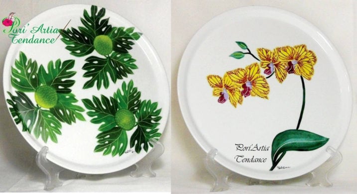 Création sur porcelaine de Rereata