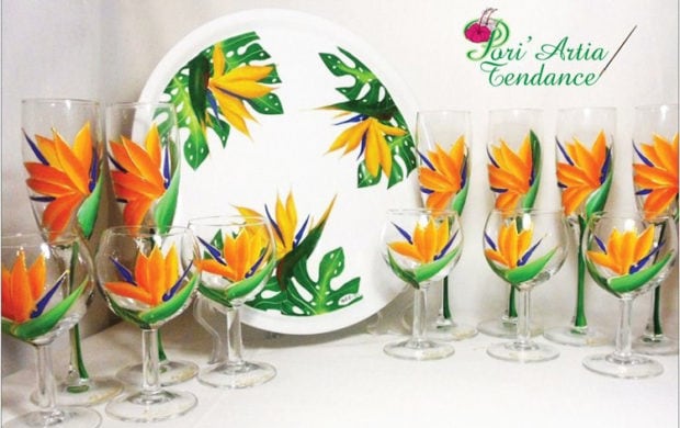 Peinture sur porcelaine par Rereata