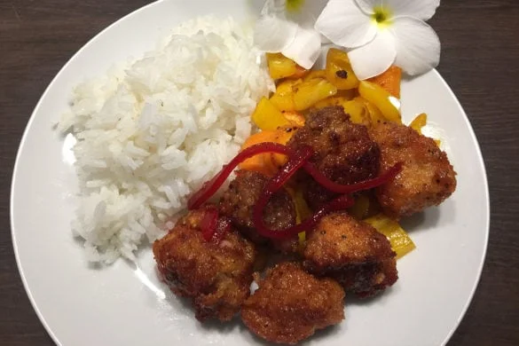 Porc aigre doux - Femmes de Polynésie