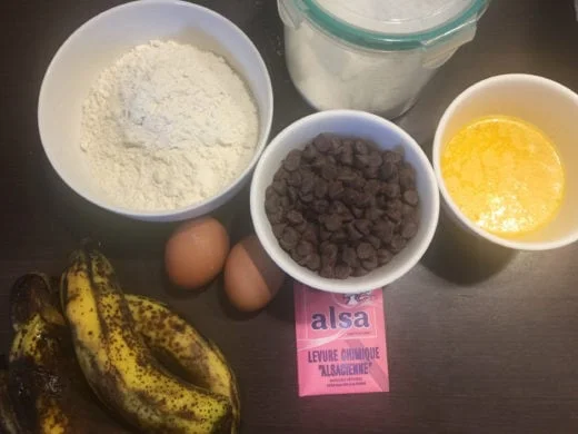 1-gateau banane chocolat