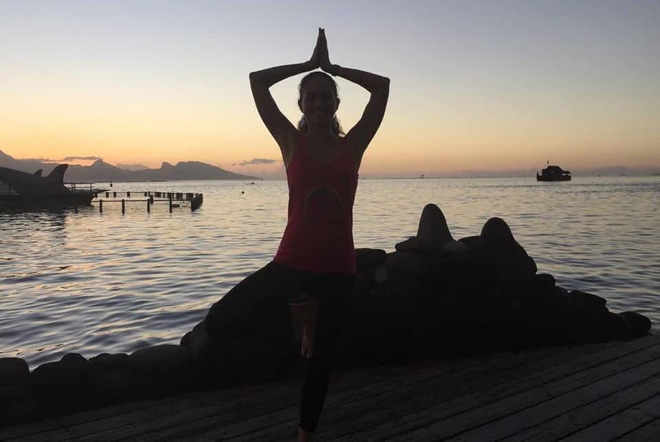 Photo Maruia prof de yoga