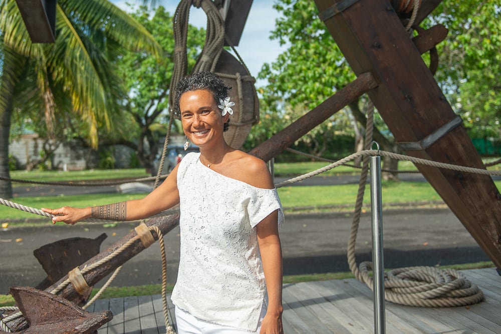 Miriama Bono, directrice du musée de Tahiti et des îles