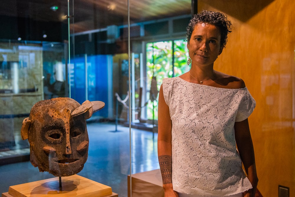 Miriama Bono, directrice du Musée de Tahiti et des îles