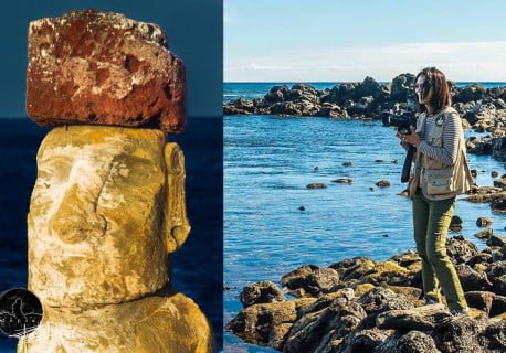 Pathy, artiste photographe Rapa Nui