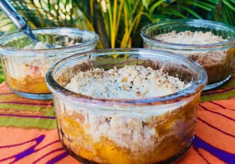 Crumble aux mangues