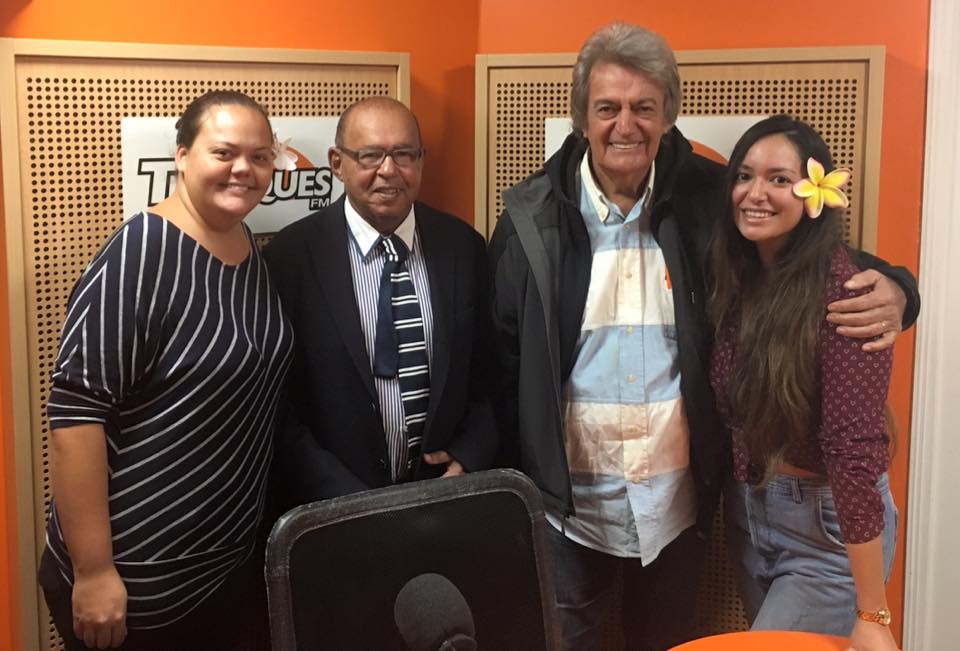 Hinatea Chatal, animatrice radio à Radio 1 Tahiti