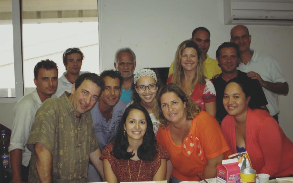 Hinatea Chatal, animatrice radio à Radio 1 Tahiti