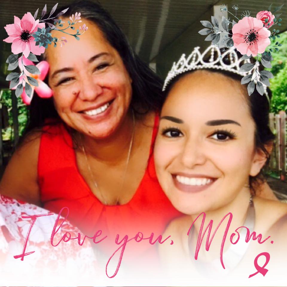 Hinatea Chatal, animatrice radio et télé de Tahiti