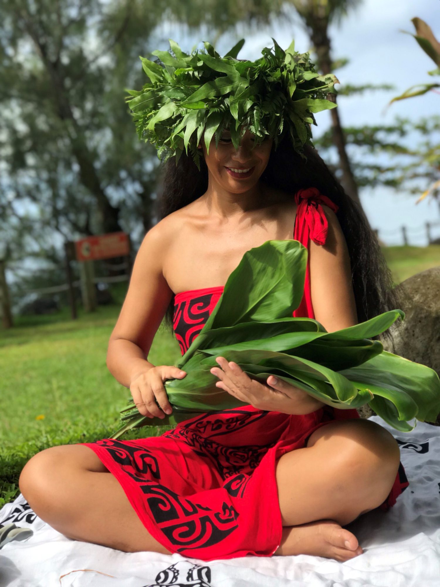 Tumata Vairaaroa, danseuse polynésienne