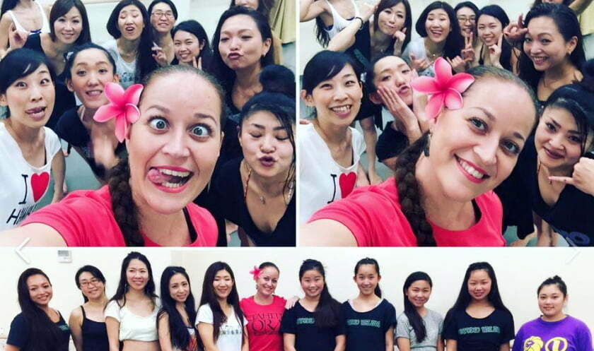 Moeana Maiotui, professeure de danse tahitienne