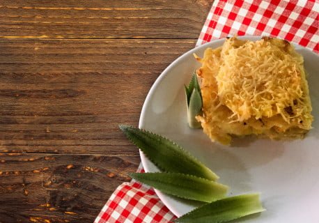 recette gratin de pommes de terre et d'ananas