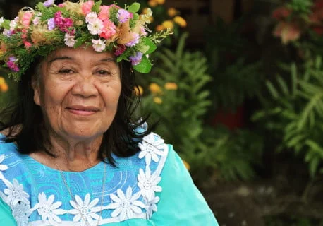 yvonne-katupa, une grande dame, mairesse aux îles Marquises en Polynésie française