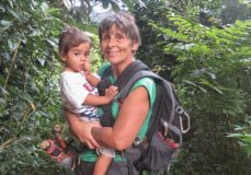 Marie Geoffroy, protectrice des forêts naturelles de Moorea