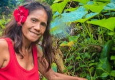 Victorine Tihopu de Niu Shack, l'art du bon et du végan local