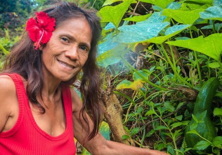 Victorine Tihopu de Niu Shack, l'art du bon et du végan local