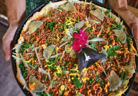 Recette de quiche de patates douces