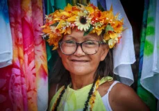 Tehea Hopara Paumbrun, artisane spécialiste des coquillages