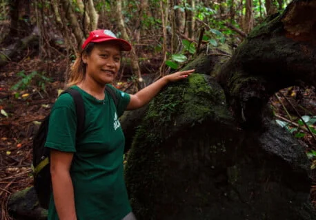 Lyncia Bernardino et son engagement pour la préservation de la forêt polynésienne