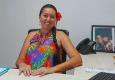 Hinanui Snow, directrice générale des services de la commune de Teva I Uta en Polynésie française