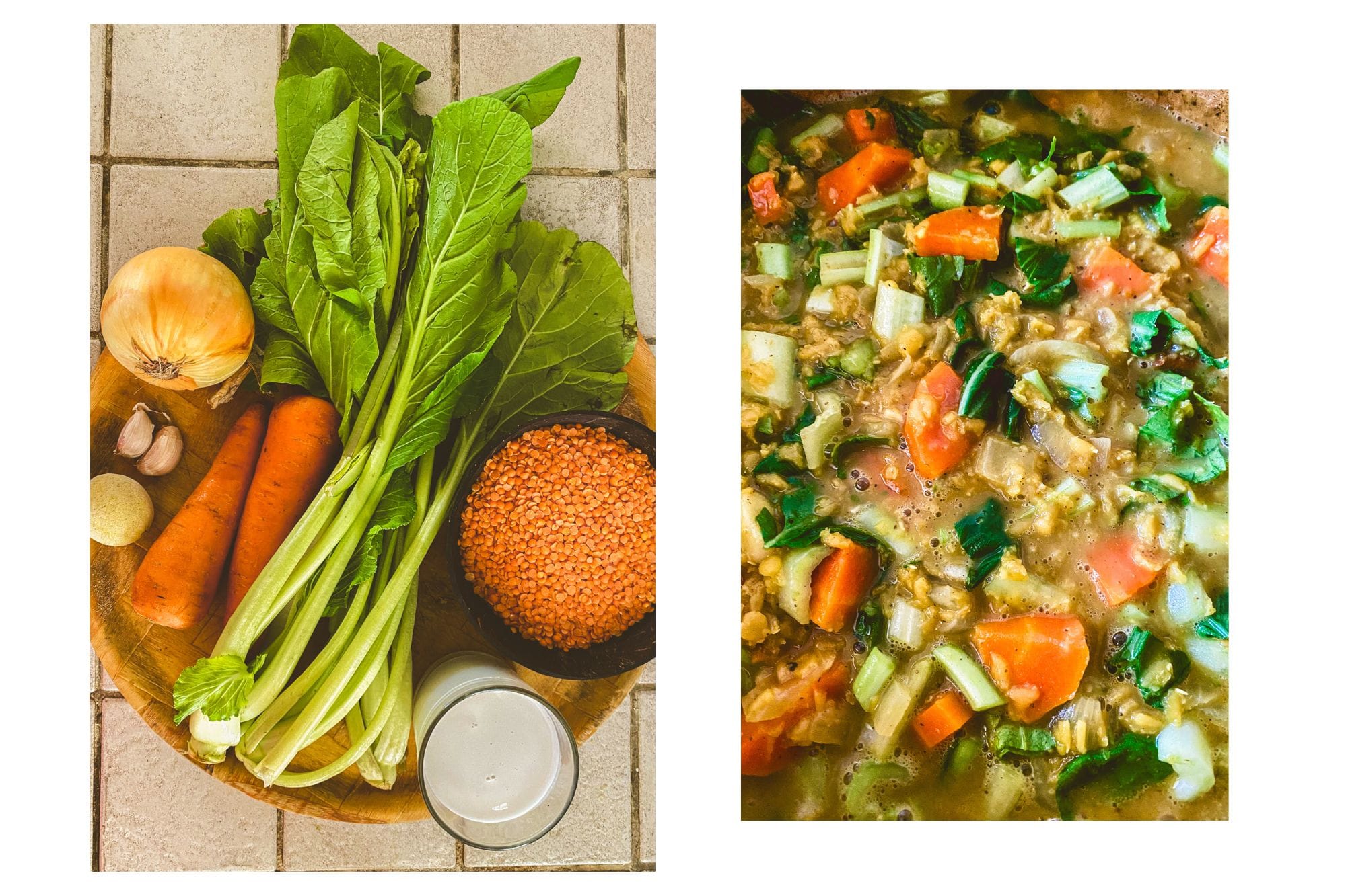 Recette dahl lentilles corail et légumes polynésiens