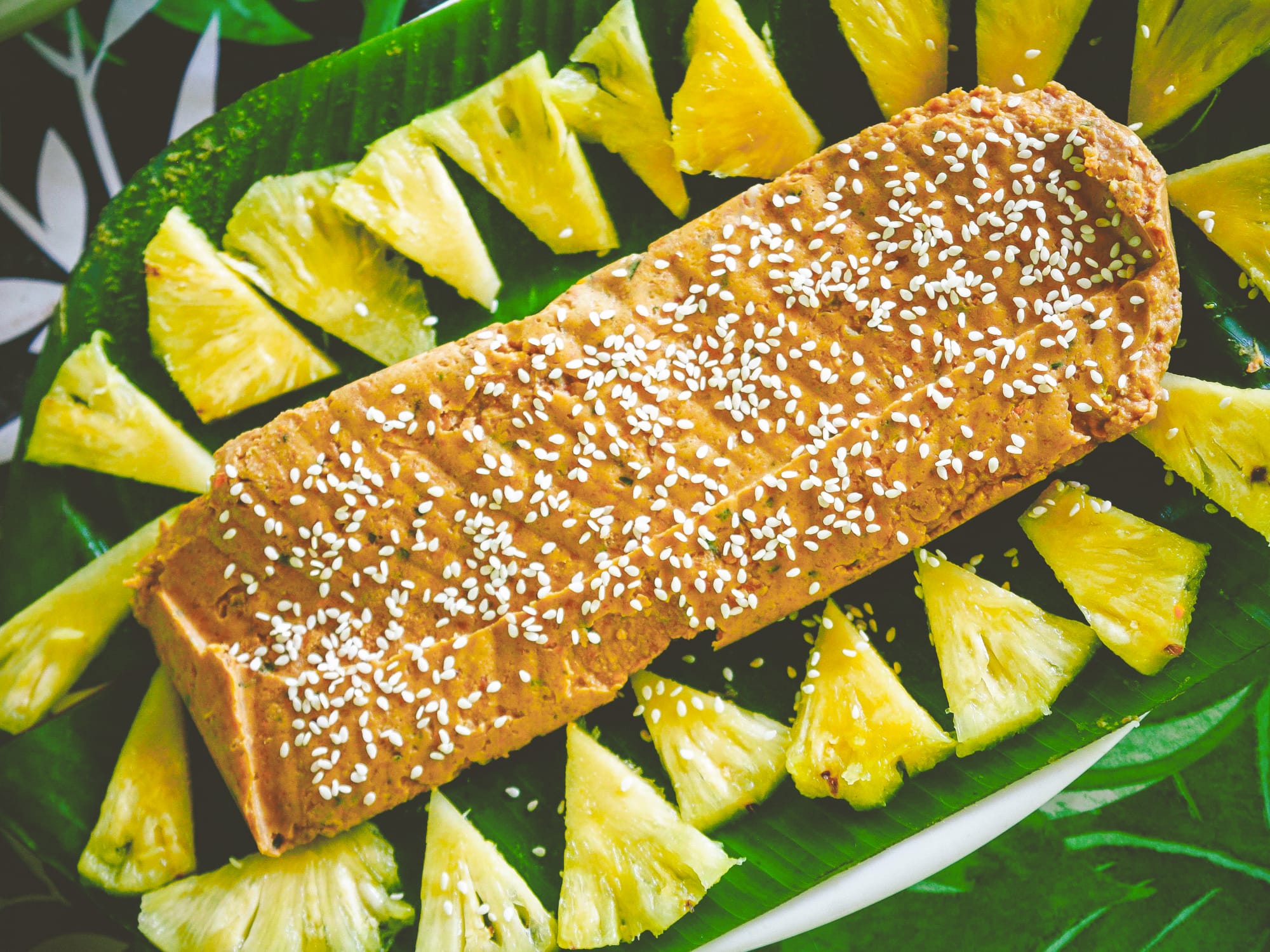 Recette de la terrine végane aux haricots rouges de Victorine Tihopu de la pension The Niu Shack à Raiatea, en Polynésie française.