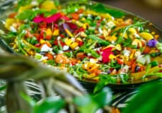 Recette de carpaccio de potiron par Victorine de Niu Shack à Raiatea