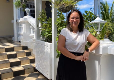 Taureni Urima, directrice du service informatique de la commune de Papeete en Polynésie française
