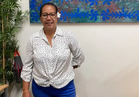 Temarii Ueva, secrétaire comptable au Centre de Gestion et de Formation de la Polynésie française