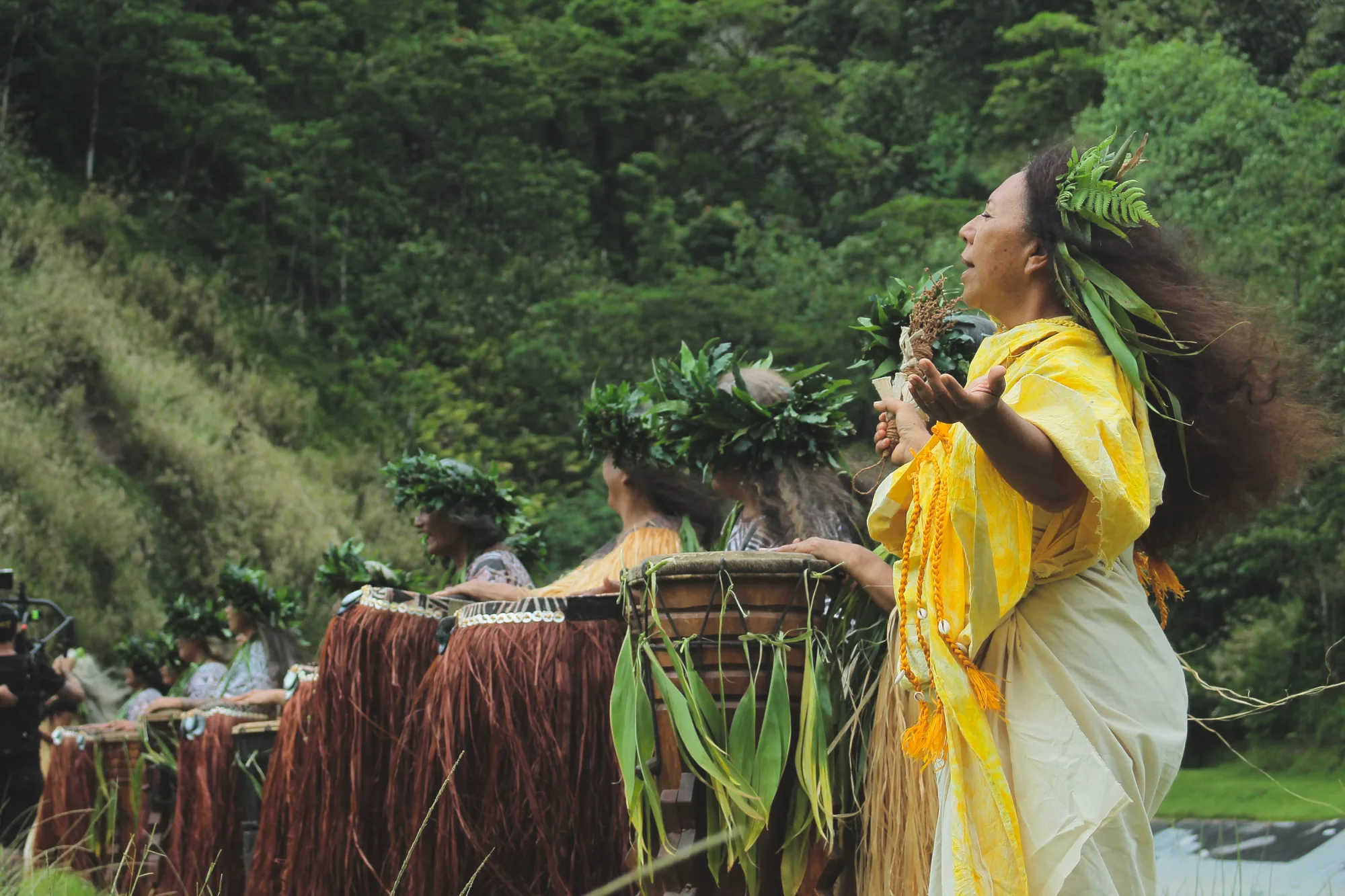 Tehani Robinson Danseuse, AITO HINE Femmes de Polynésie Crédit photo : Cartouche Louise-Michèle photographe tahiti
