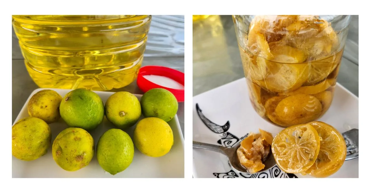 Recette citrons confits