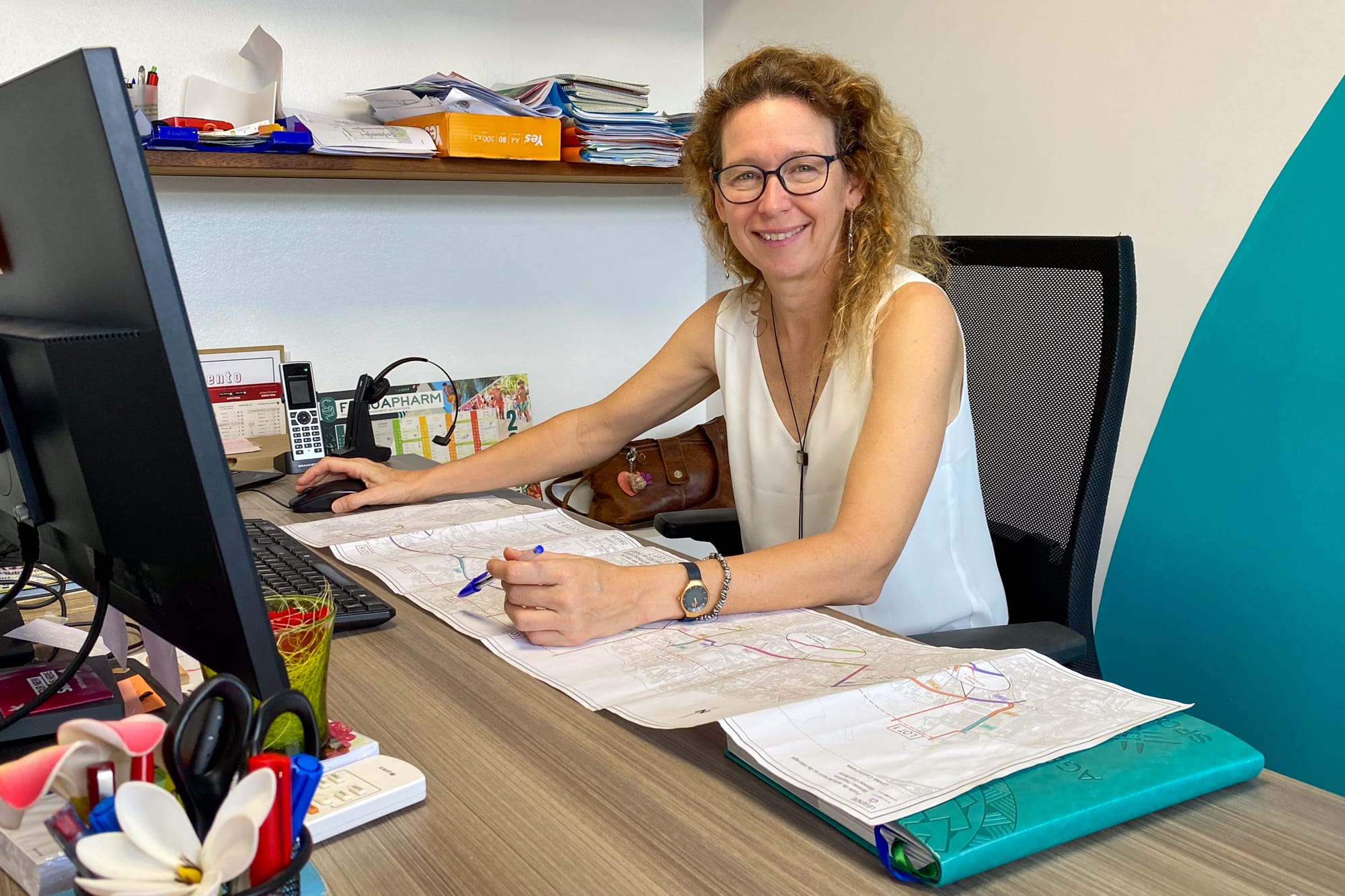 Stéphanie Pourlier de la communauté des communes Teporionuu - Tahiti