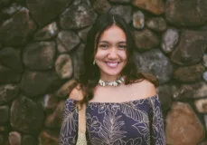 Naraihau Tsing Créatrice de mode O'puturu Femmes de Polynésie Photographe : Cartouche Louise-Michèle Crédit : Cartouche Louise-Michèle