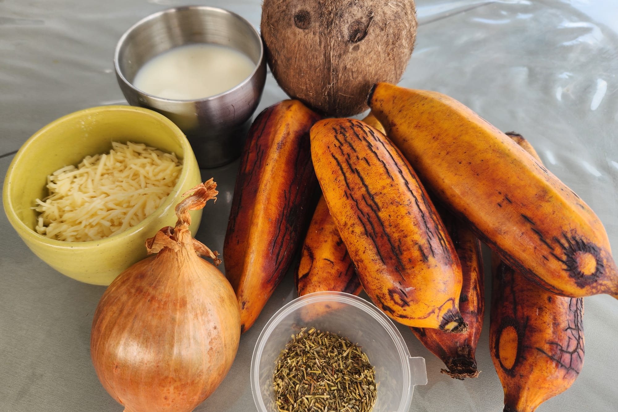 recette gratin de bananes fei