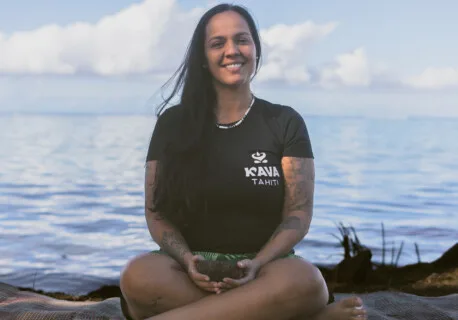 Poerava Bossuet de Kava Tahiti Crédit : Cartouche Louise-Michèle