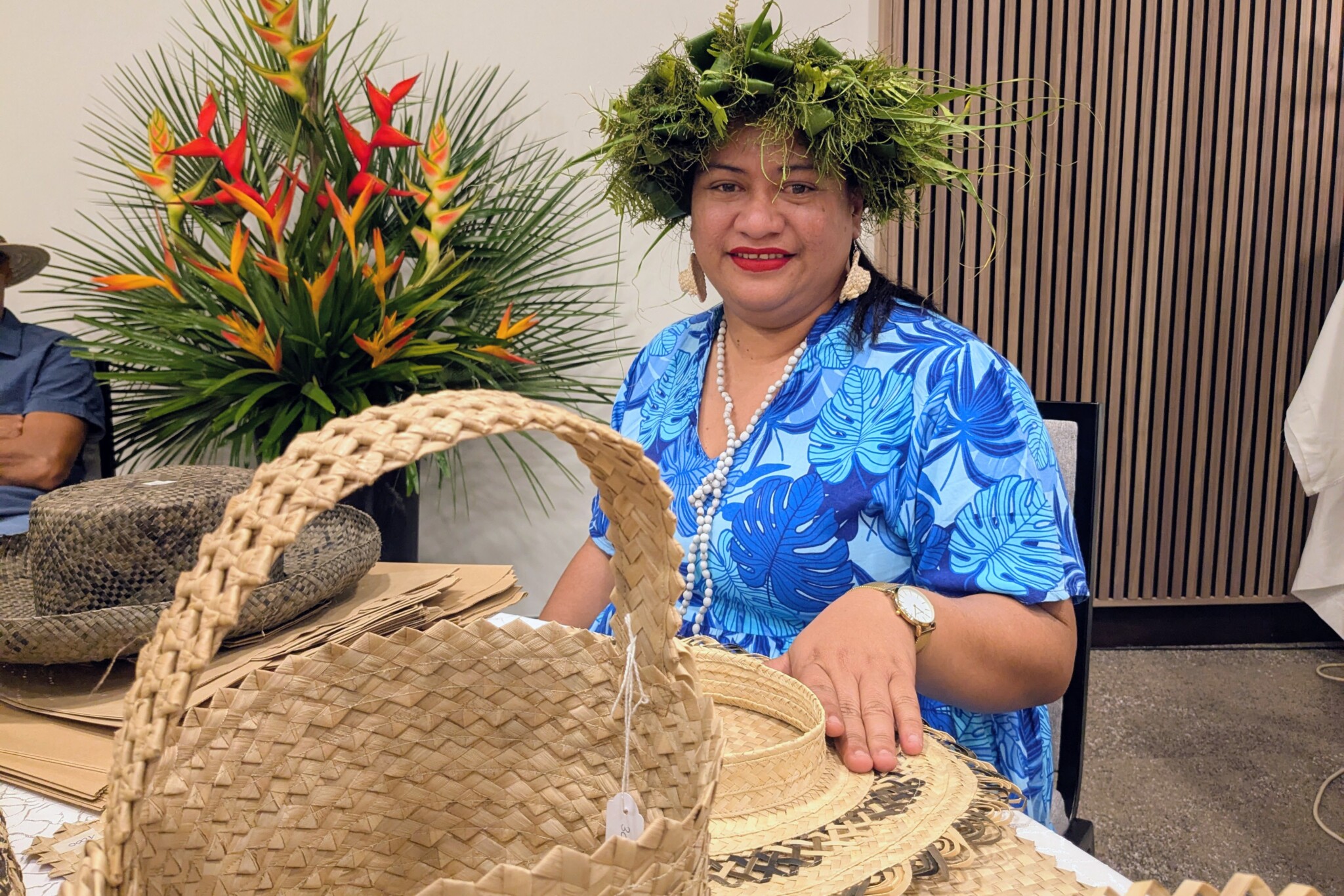 Ramona Tevaearai Femmes de Polynésie Artisane