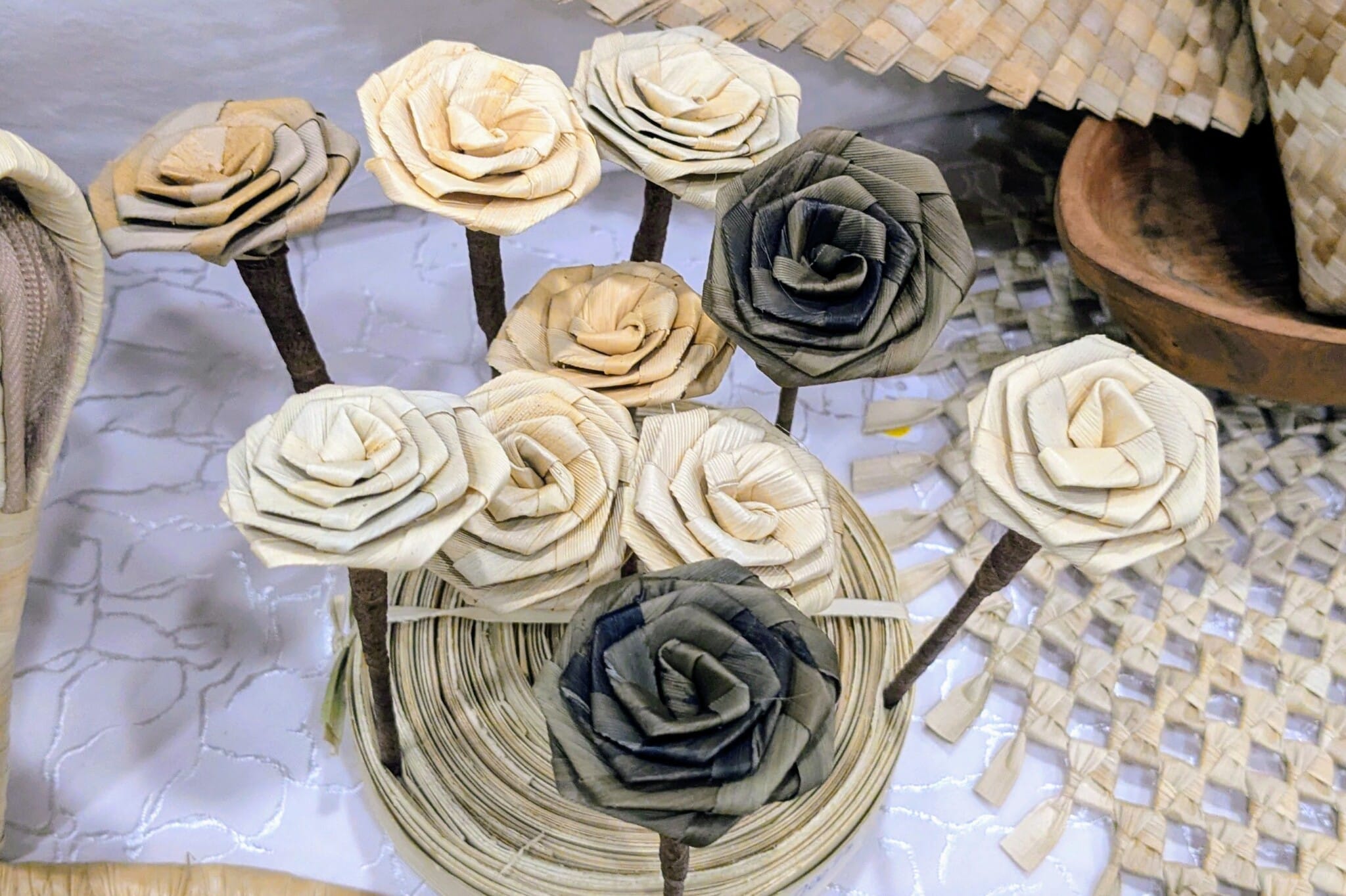 Ramona Tevaearai Femmes de Polynésie Artisane