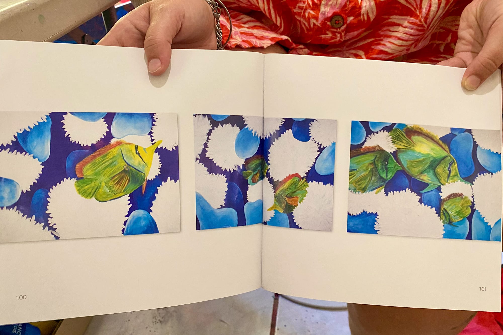 Hokunui Clover, alias Pererau'iti, artiste polynésienne