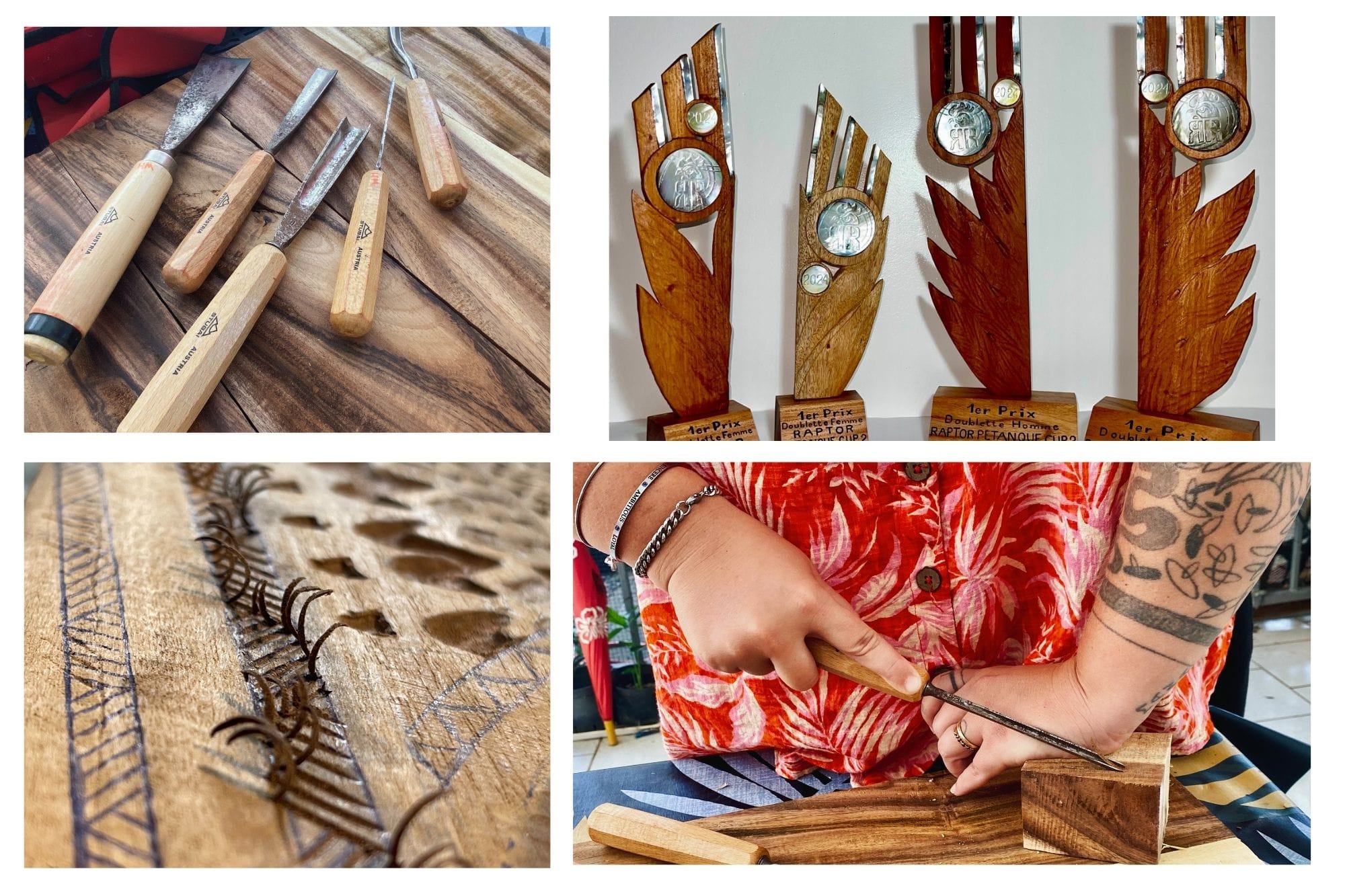 Hokunui Clover, alias Pererau'iti, artiste polynésienne