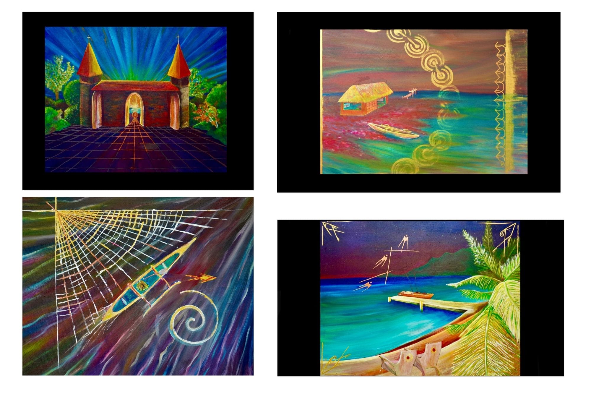 Hokunui Clover, alias Pererau'iti, artiste polynésienne