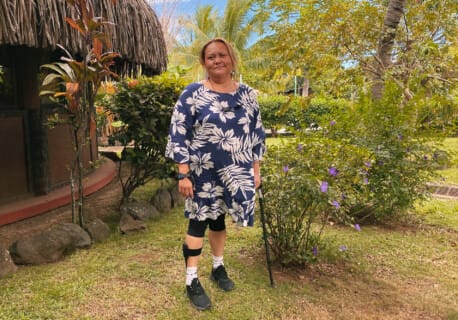 Ludmilla Faata'u, mairie de Faa'a