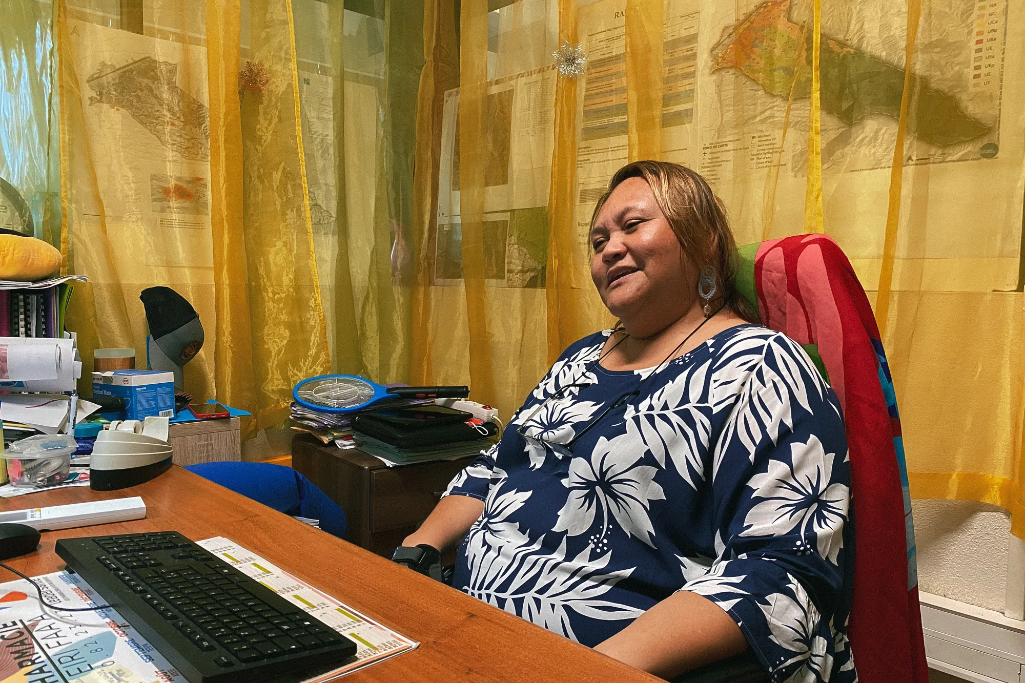 Ludmilla Faata'u, mairie de Faa'a