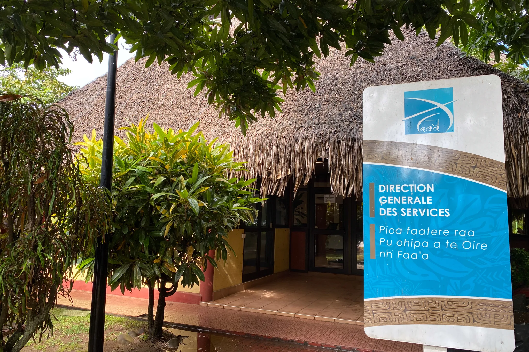 Bureau de Ludmilla Faata'u, mairie de Faa'a